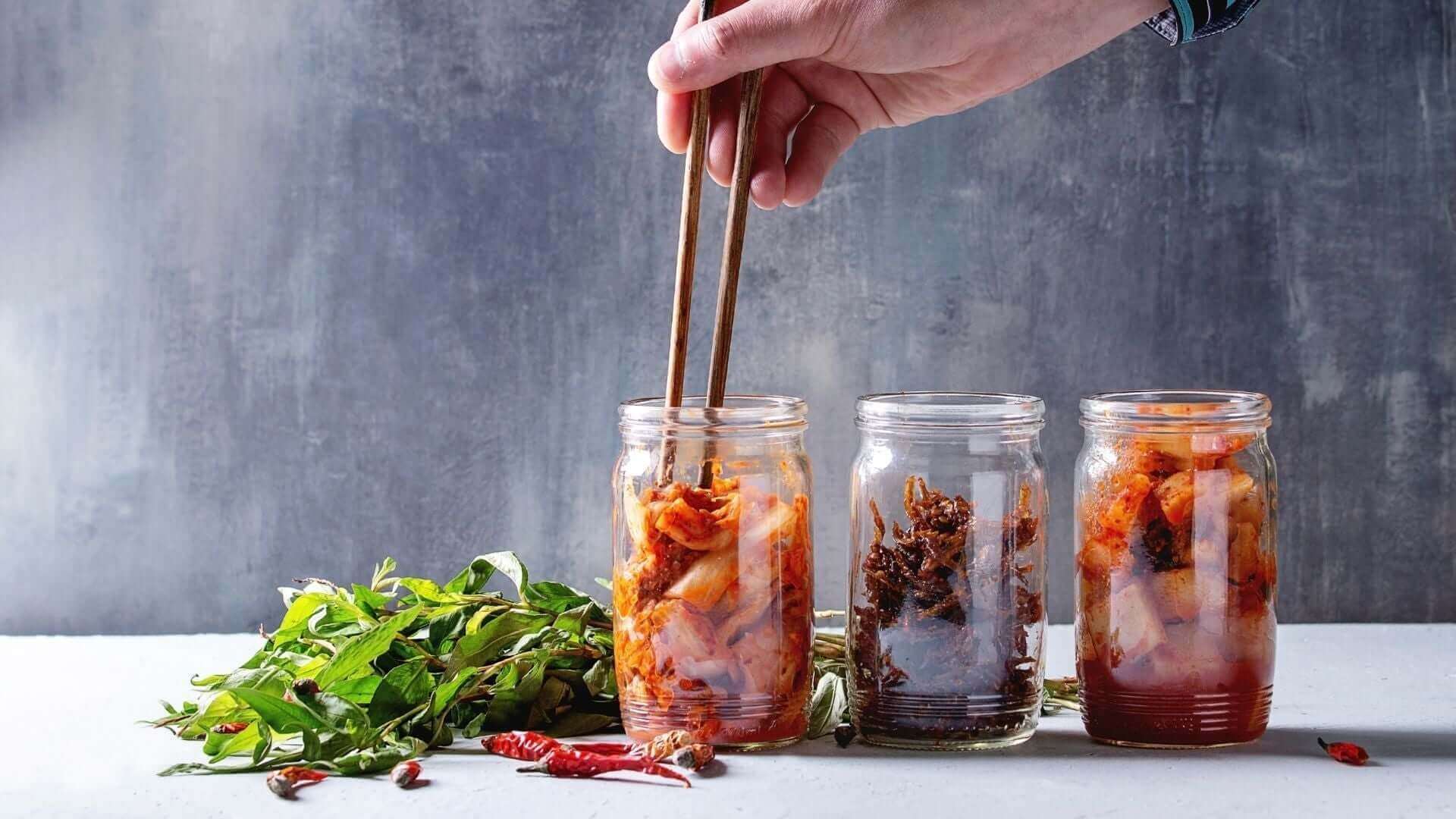 Fermented food for gut health