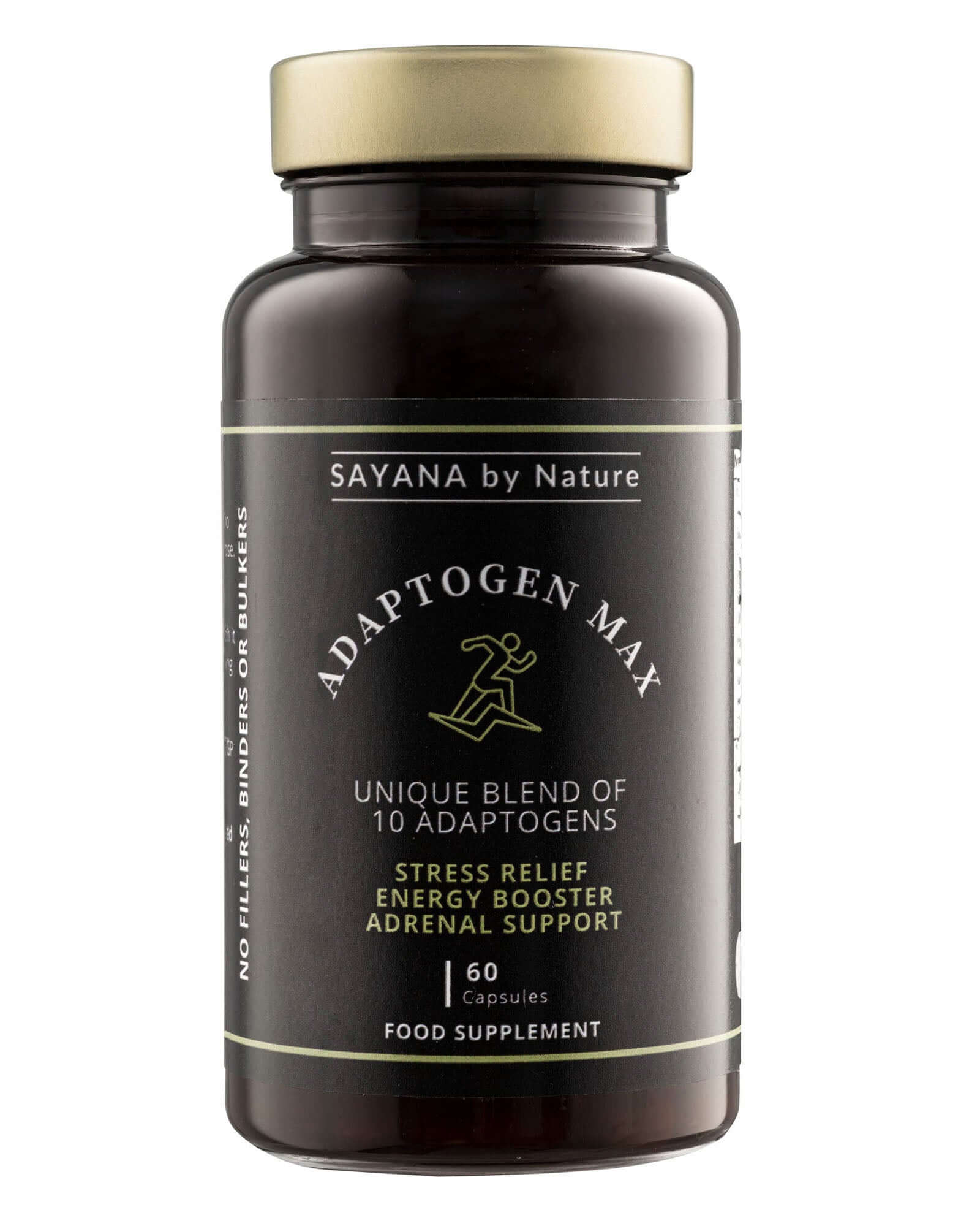 Sayana by Nature Adaptogen Max supplement  powerful herbal blend for stress resilience, energy and mental claity.
