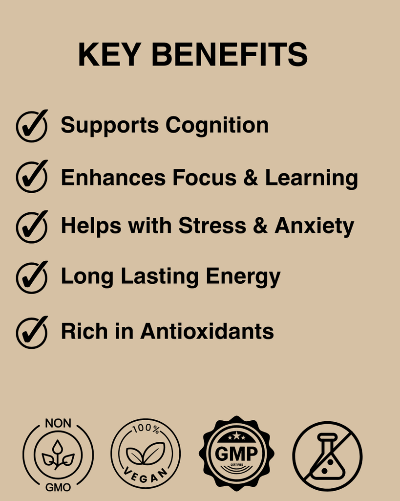 Functional Mushroom Coffee - Lion's Mane, Cordyceps & Chaga for Focus & Energy